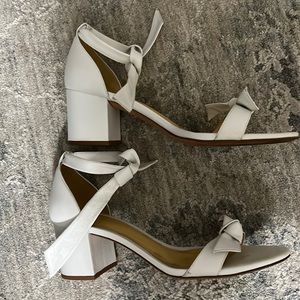 White Alexandre Birman heels